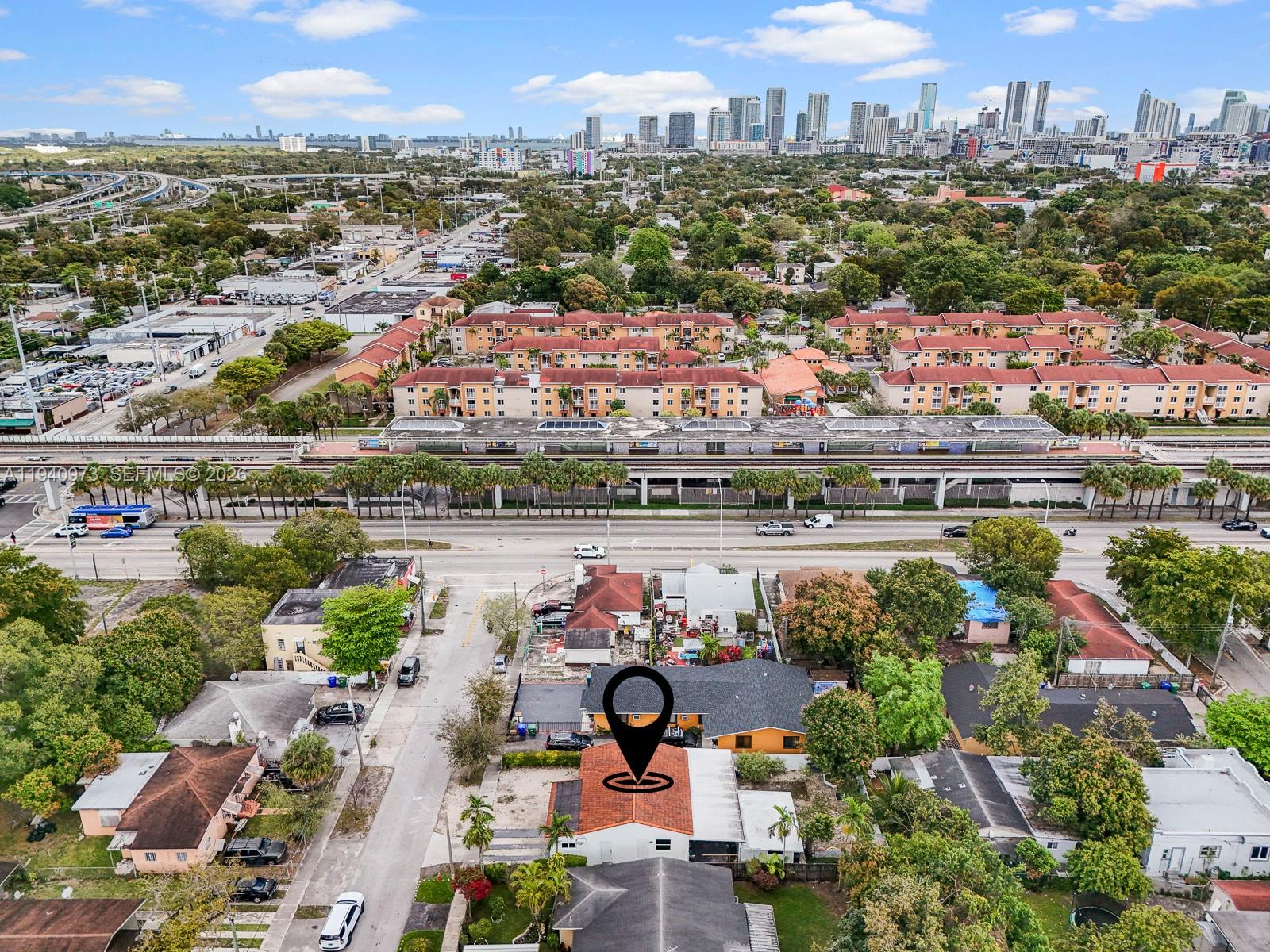 1230 Northwest 35th Street Miami, FL 33142 - Photo 34 of 36 an aerial view of a city
