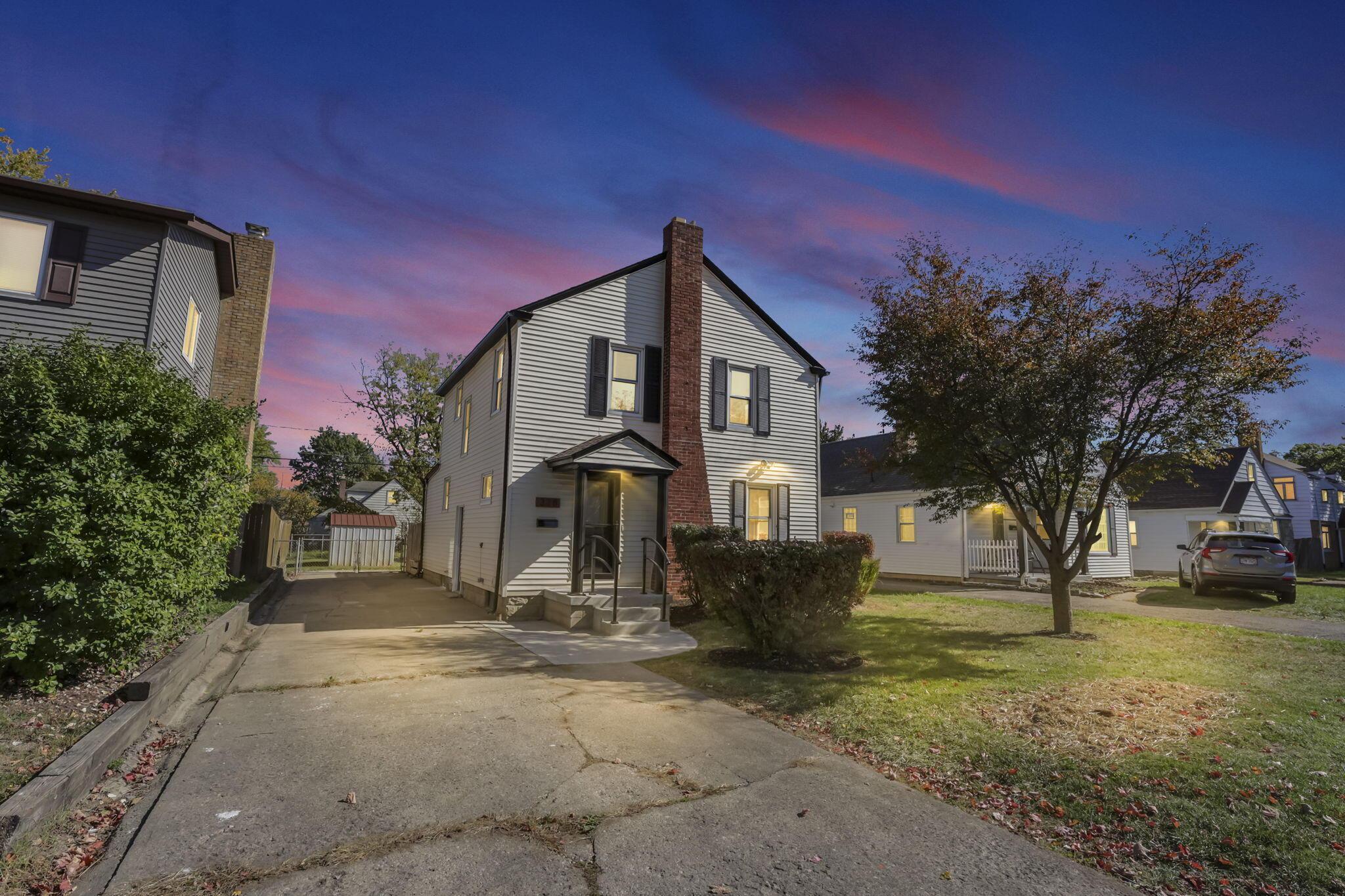 Front View - twilight