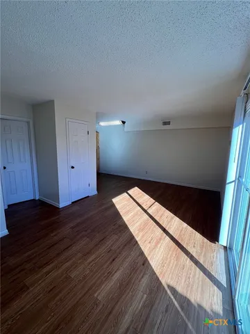 a view of wooden floor