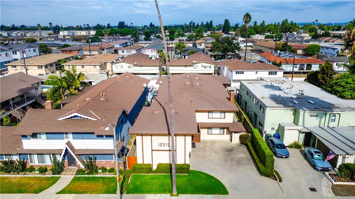 10515 Downey Avenue Downey, CA 90241 - Photo 2 of 6 an aerial view of a house with a yard