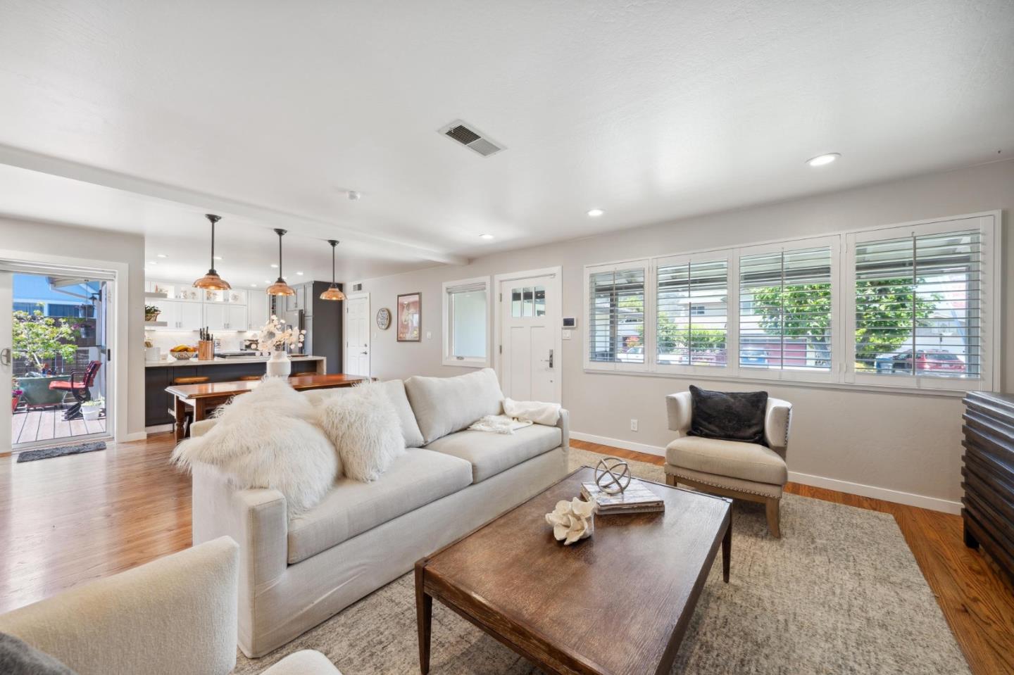 891 Standish Road Pacifica, CA 94044 - Photo 5 of 23 a living room with furniture and a large window