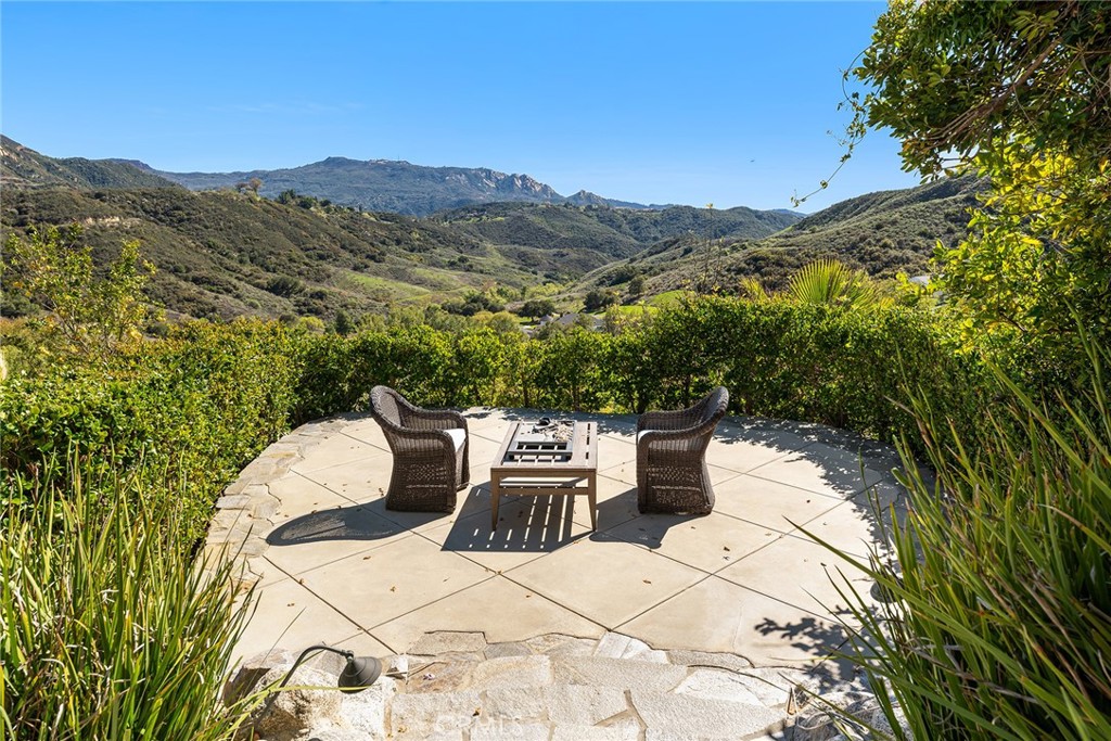 24920 Paseo Del Rancho Calabasas, CA 91302 - Photo 56 of 61 a view of a patio with a mountain