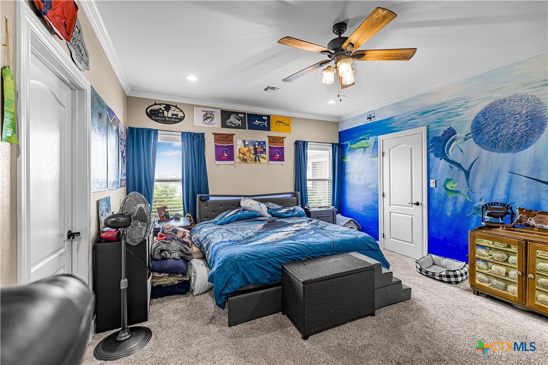 254 Sendera Loop Victoria, TX 77904 - Photo 42 of 48 a bed room with a bed and a window