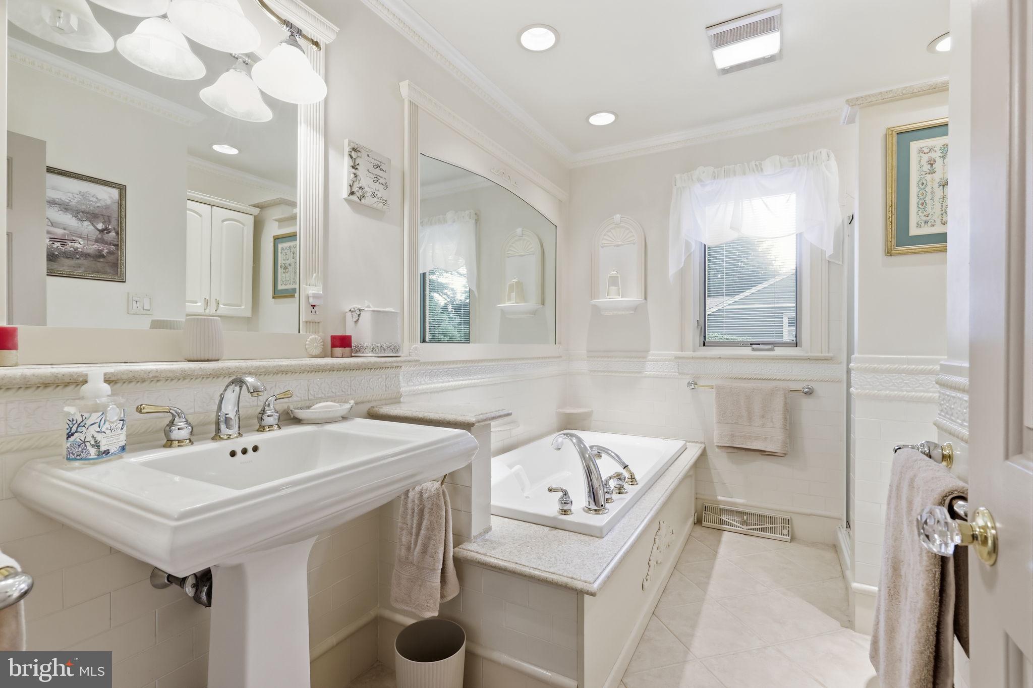 1011 Bristol Road Southampton, PA 18966 - Photo 24 of 35 Elegant bathroom with natural light.