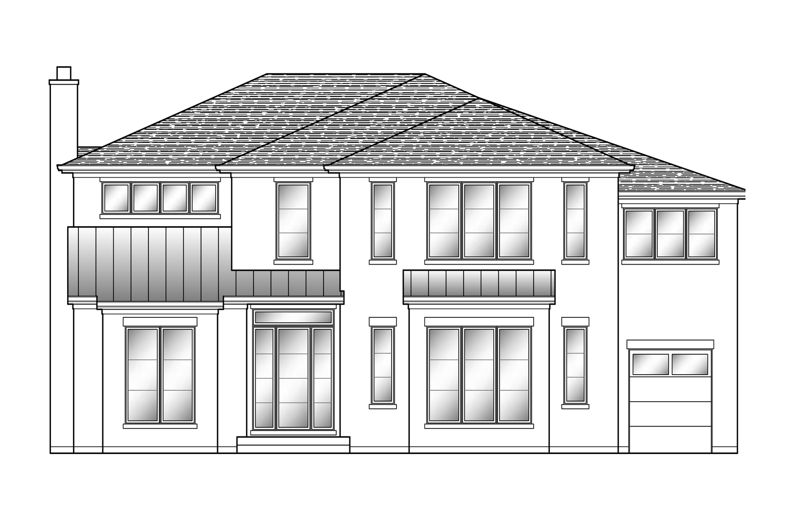 Undisclosed Address Glencoe, IL 60022 - Photo 1 of 30 a black and white photo of a living room