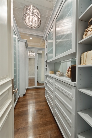 Undisclosed Address Glencoe, IL 60022 - Photo 19 of 30 a view of an entryway with wooden floor