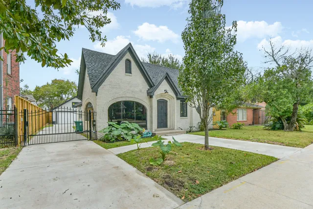 an aerial view of a city with lots of residential buildings