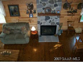 589 Curry Road Churchville, VA 24421 - Photo 6 of 12 a living room with a fireplace