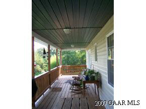 589 Curry Road Churchville, VA 24421 - Photo 8 of 12 a view of balcony with wooden floor