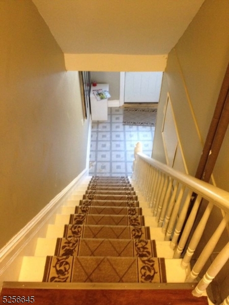 a view of stairs