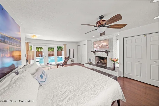 a room with furniture and a window