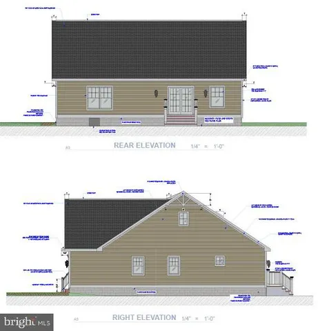 a view of houses with outdoor space