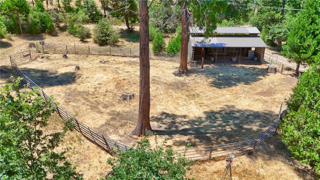7190 Hites Cove Road Mariposa, CA 95338 - Photo 44 of 61 a view of a backyard of the house