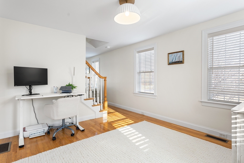 3 Fieldstone Circle, Unit 3 Wareham, MA 02576 - Photo 10 of 25 a view of a workspace with furniture and a window