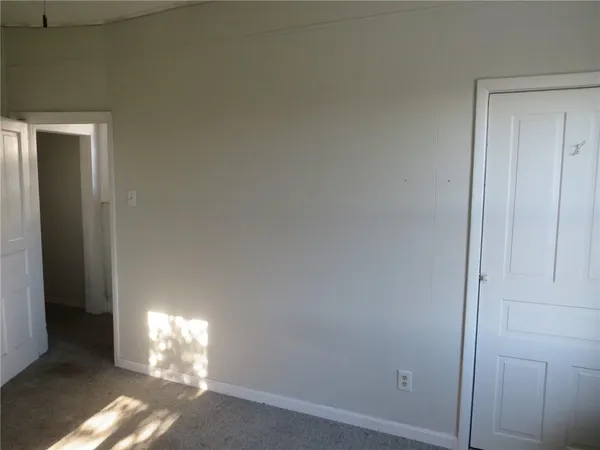a view of empty room