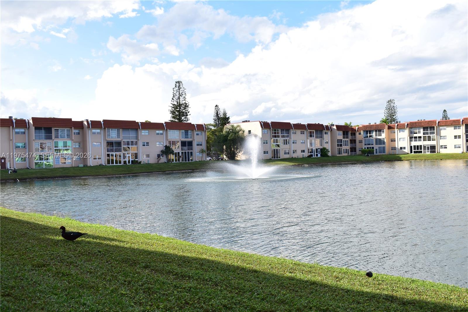 2801 North Pine Island Road, Unit 112 Sunrise, FL 33322 - Photo 5 of 49 a view of a lake with buildings
