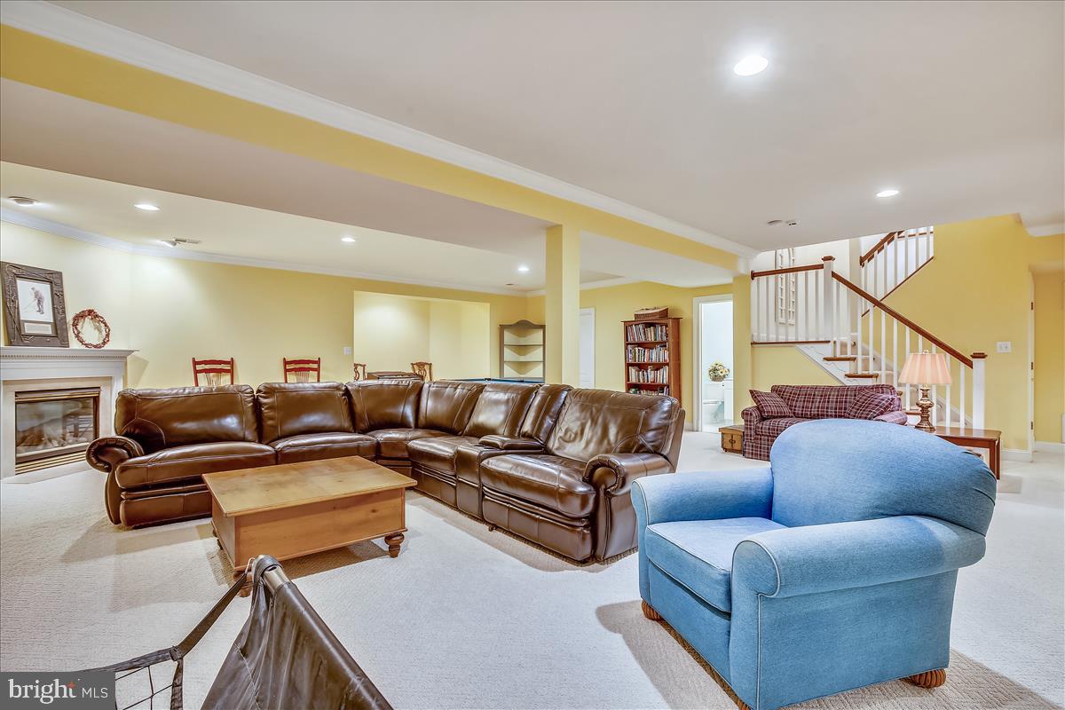 9002 Ridge Lane Vienna, VA 22182 - Photo 50 of 76 Rec Room w/ Gas Fireplace