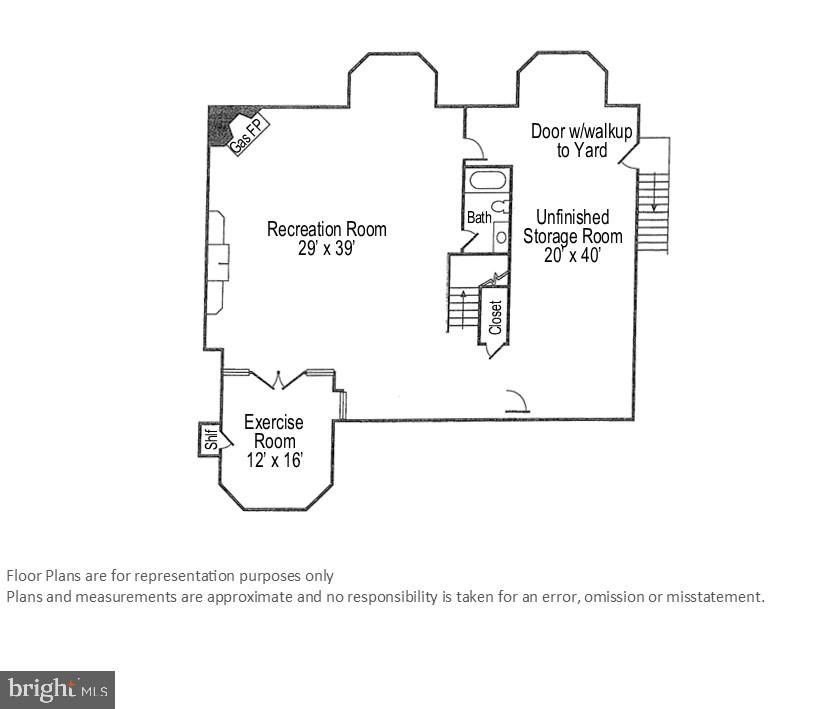 9002 Ridge Lane Vienna, VA 22182 - Photo 76 of 76 Lower Level Floor Plan