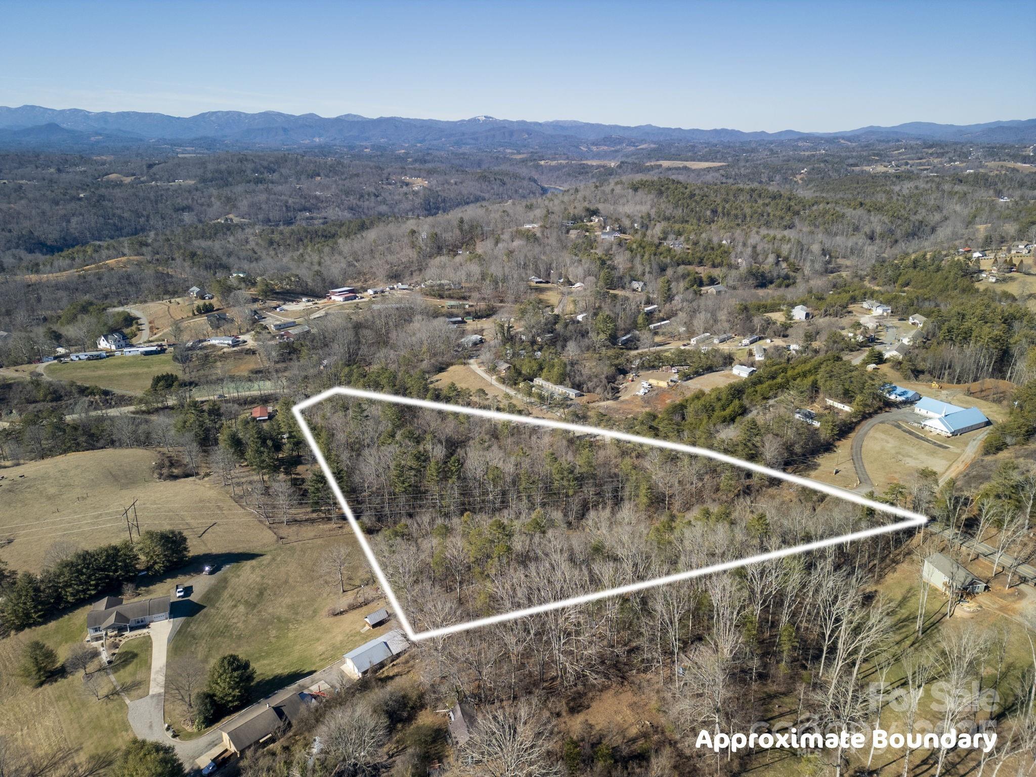 99999 Monticello Road Weaverville, NC 28787 - Photo 18 of 25 a view of a mountain from a balcony