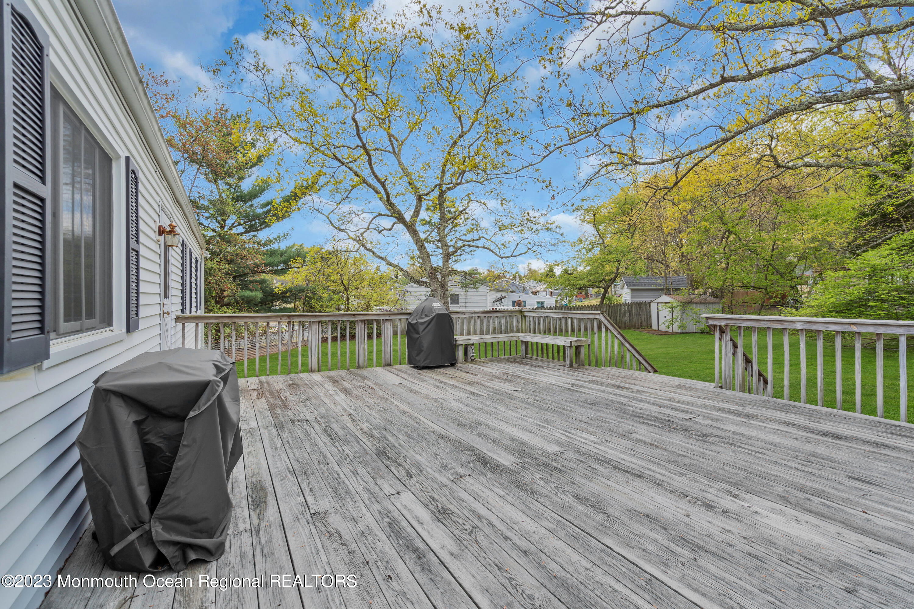 43 Salem Hill Road Howell, NJ 07731 - Photo 20 of 23 Backyard Deck