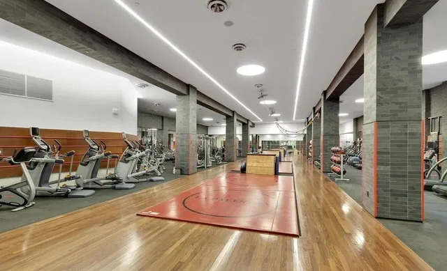 a view of wooden floor