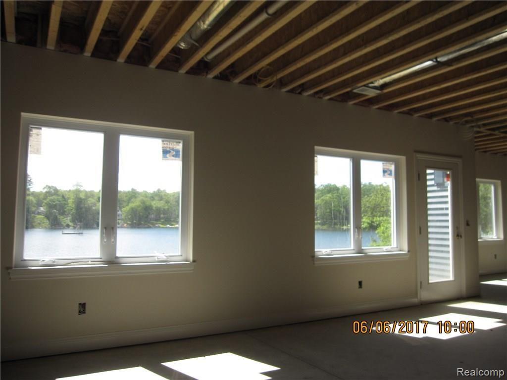 1456 Clark Lake Road Brighton, MI 48114 - Photo 15 of 17 Walkout Wall Insulated, Drywalled & Trimmed