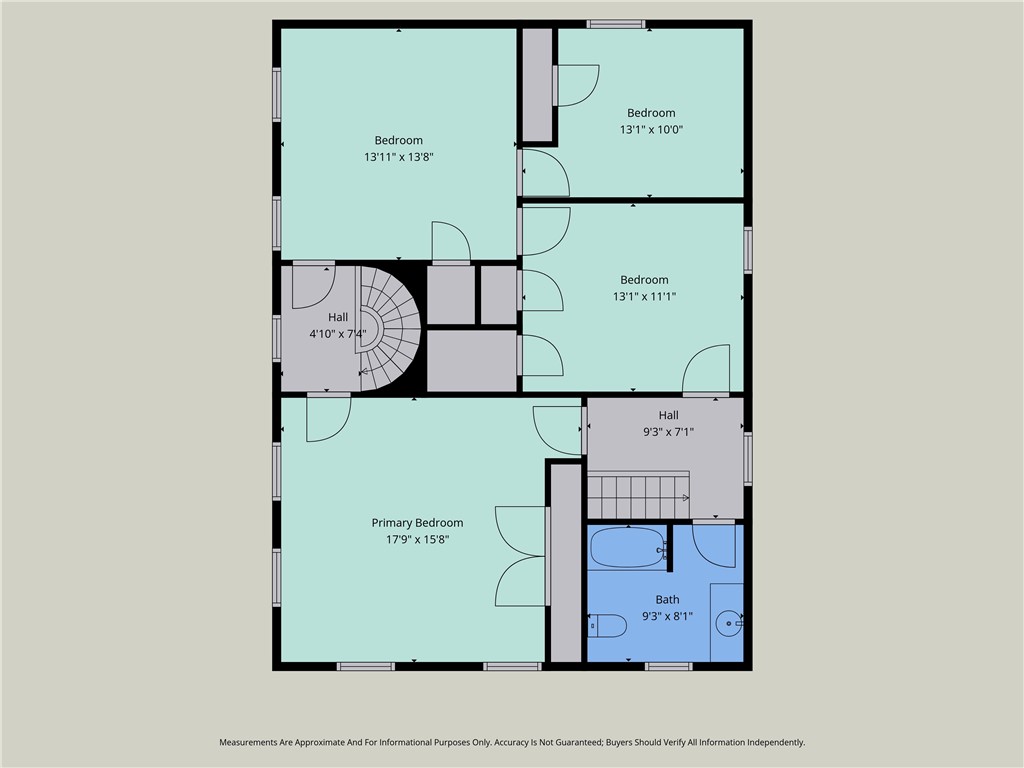 2385 Dow Road York, NY 14533 - Photo 42 of 43 Second Floor Dimensions