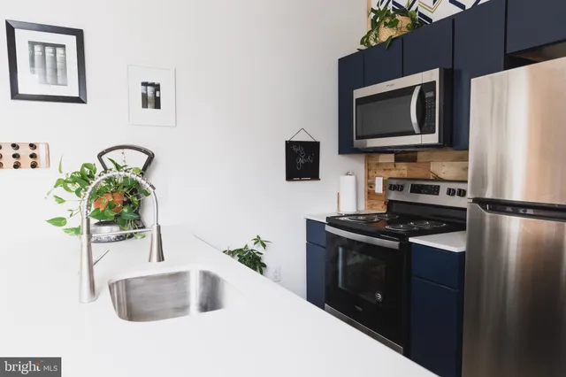 a view of a hallway with couch