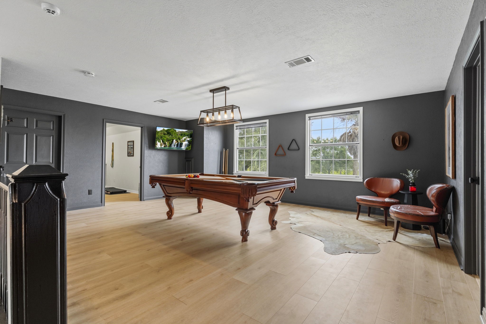 16421 Westbury Road Beaumont, TX 77713 - Photo 19 of 29 a room with furniture pool table and windows