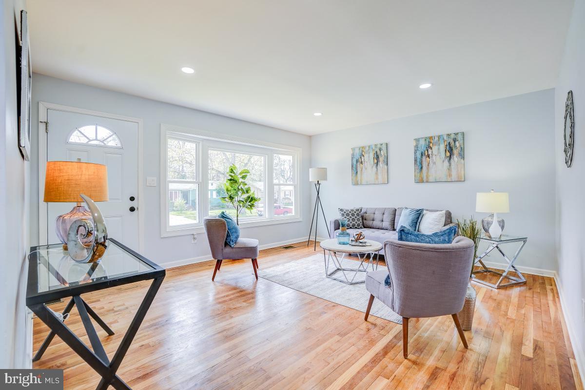 2654 Cory Terrace Silver Spring, MD 20902 - Photo 3 of 32 a living room with furniture and wooden floor