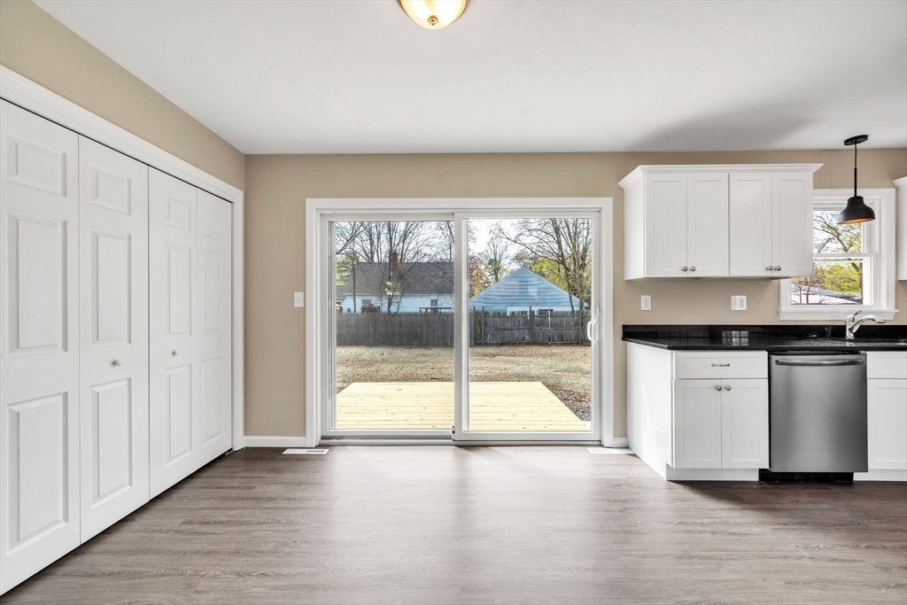 230 Gilbert Avenue Springfield, MA 01119 - Photo 10 of 40 a kitchen with a sink and large window