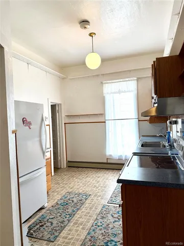 a view of a closet area