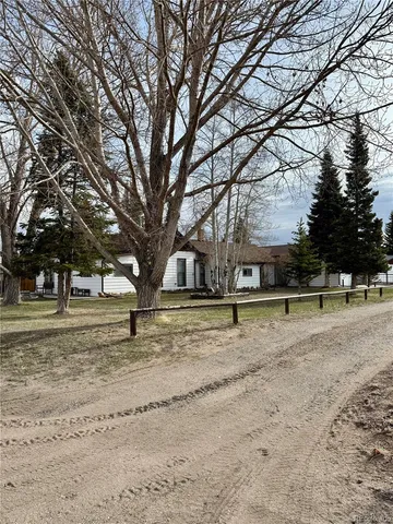 a view of road with trees