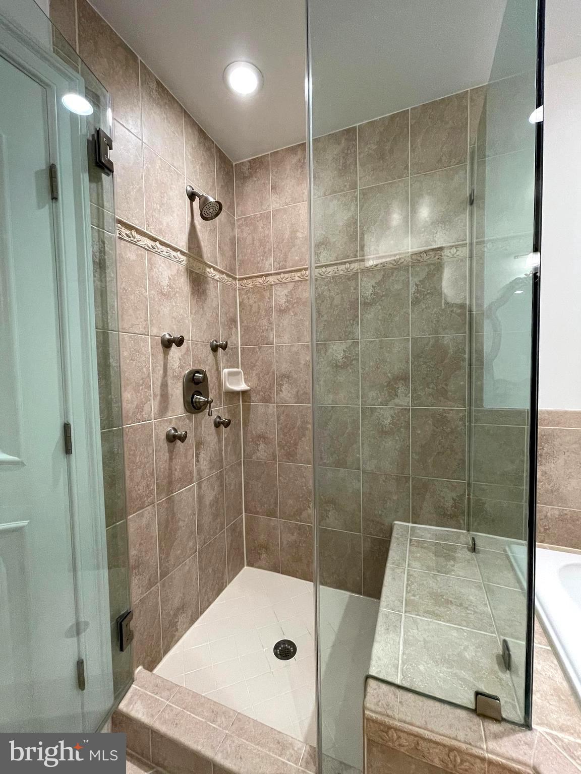 1781 Chain Bridge Road, Unit 201 McLean, VA 22102 - Photo 21 of 51 Shower in Primary Bathroom