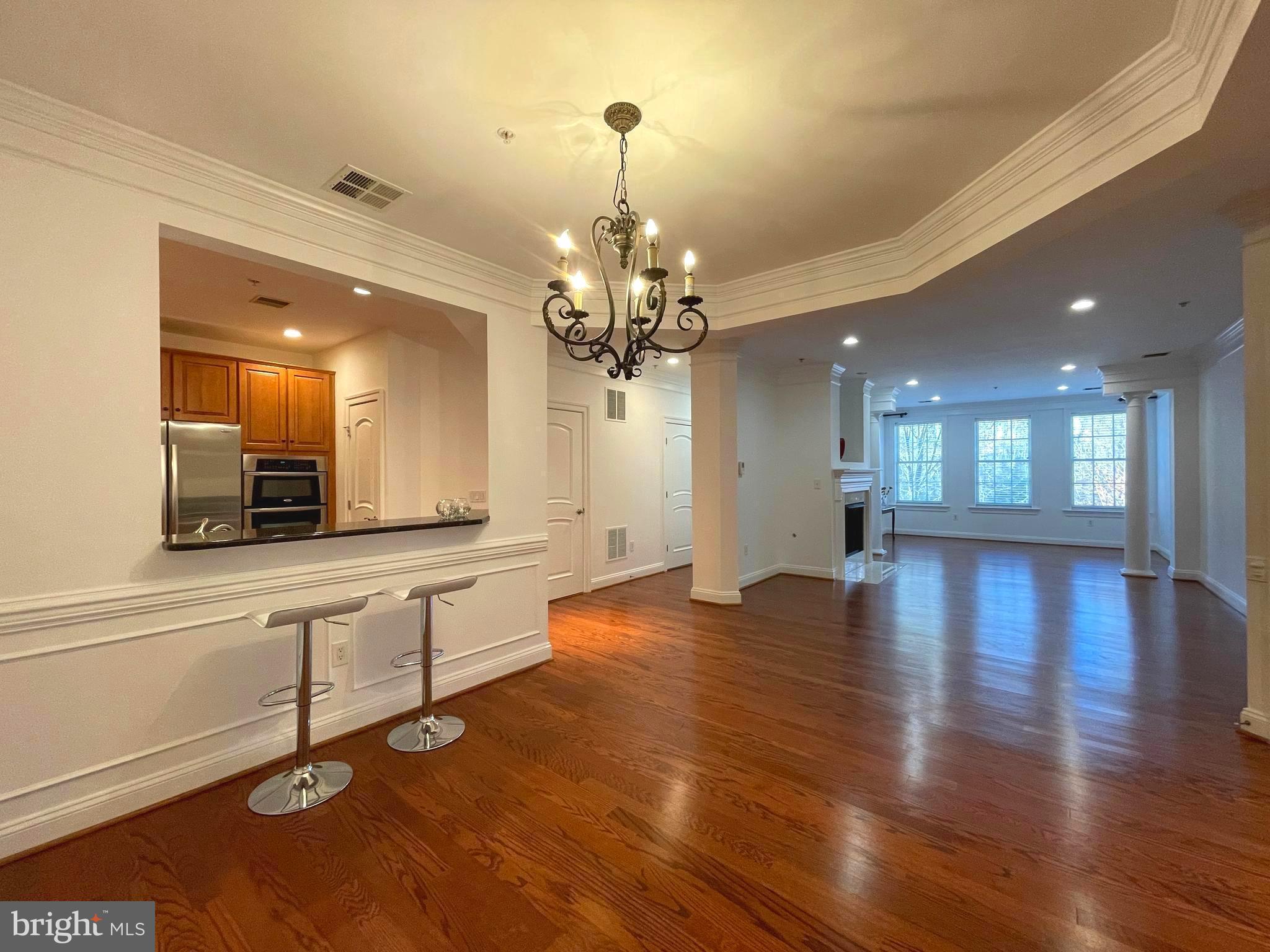 1781 Chain Bridge Road, Unit 201 McLean, VA 22102 - Photo 7 of 51 Dining Room and Living Room