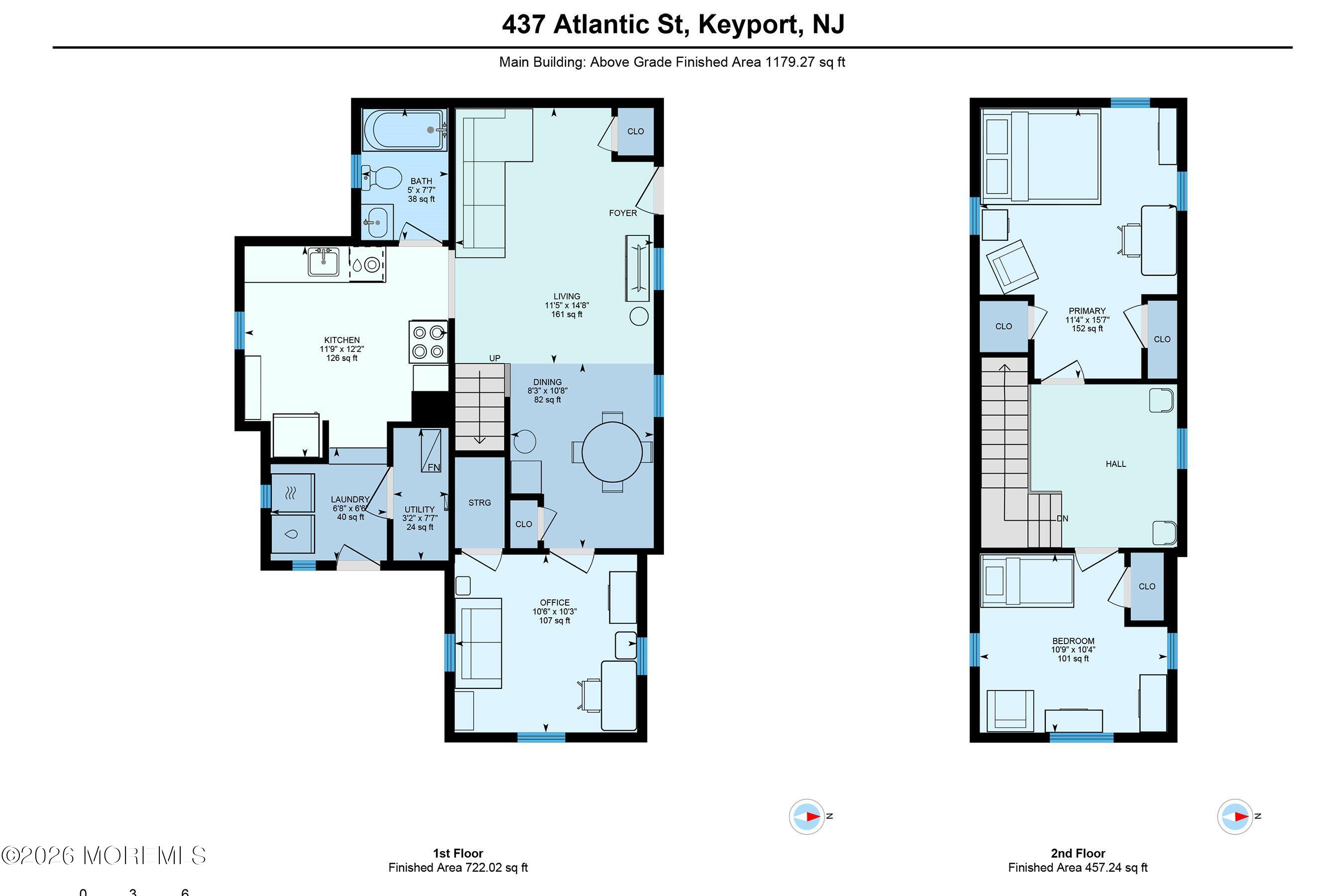 437 Atlantic Street Keyport, NJ 07735 - Photo 29 of 34 01-437 Atlantic FP-1