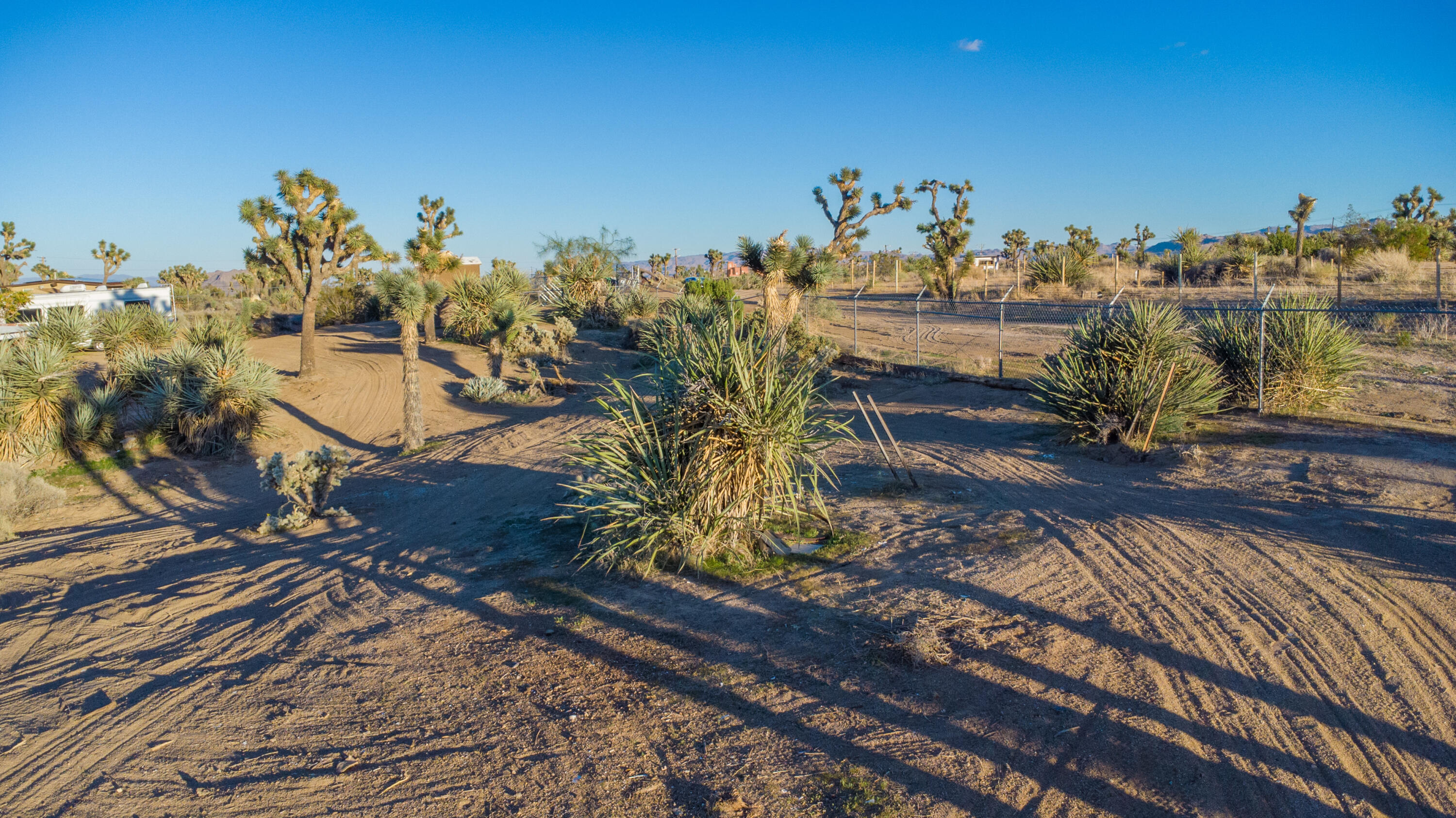 56606 Skyline Ranch Road Yucca Valley, CA 92284 - Photo 15 of 19 a view of a yard and ocean view