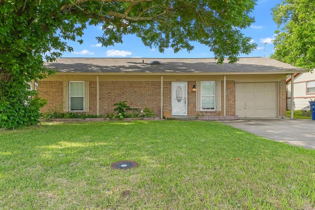 304 East Stone Road Wylie, TX 75098 - Photo 19 of 19 front view of a house with a yard