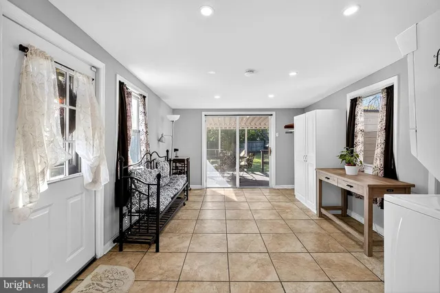 a very nice looking room with a large window