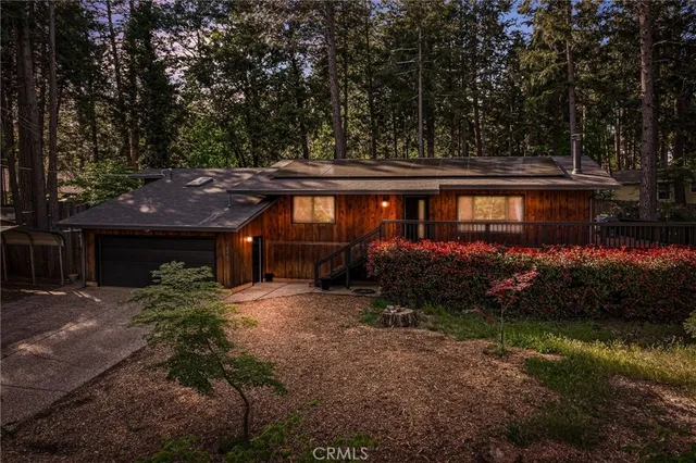 front view of house with a yard