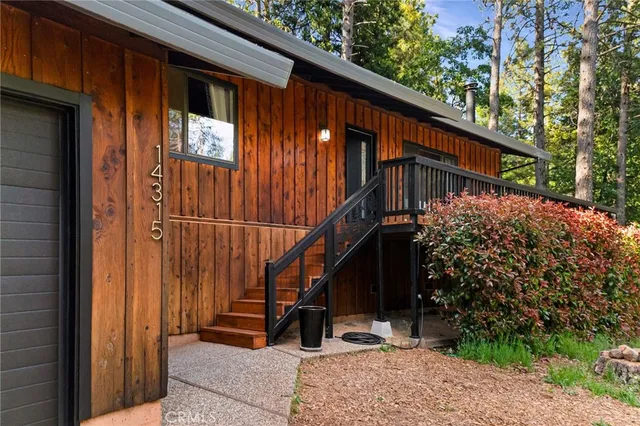 a view of outdoor space and deck