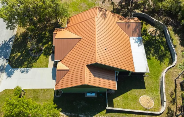 a view of a small house