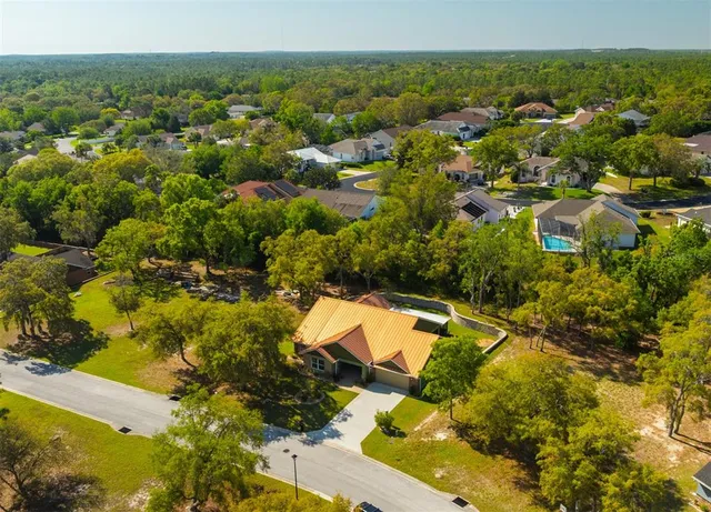 a house view with a outdoor space