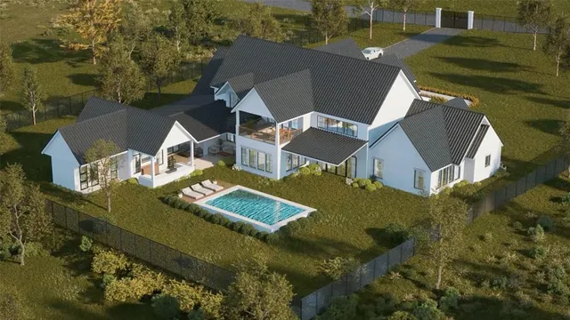 a view of house and front view of a house