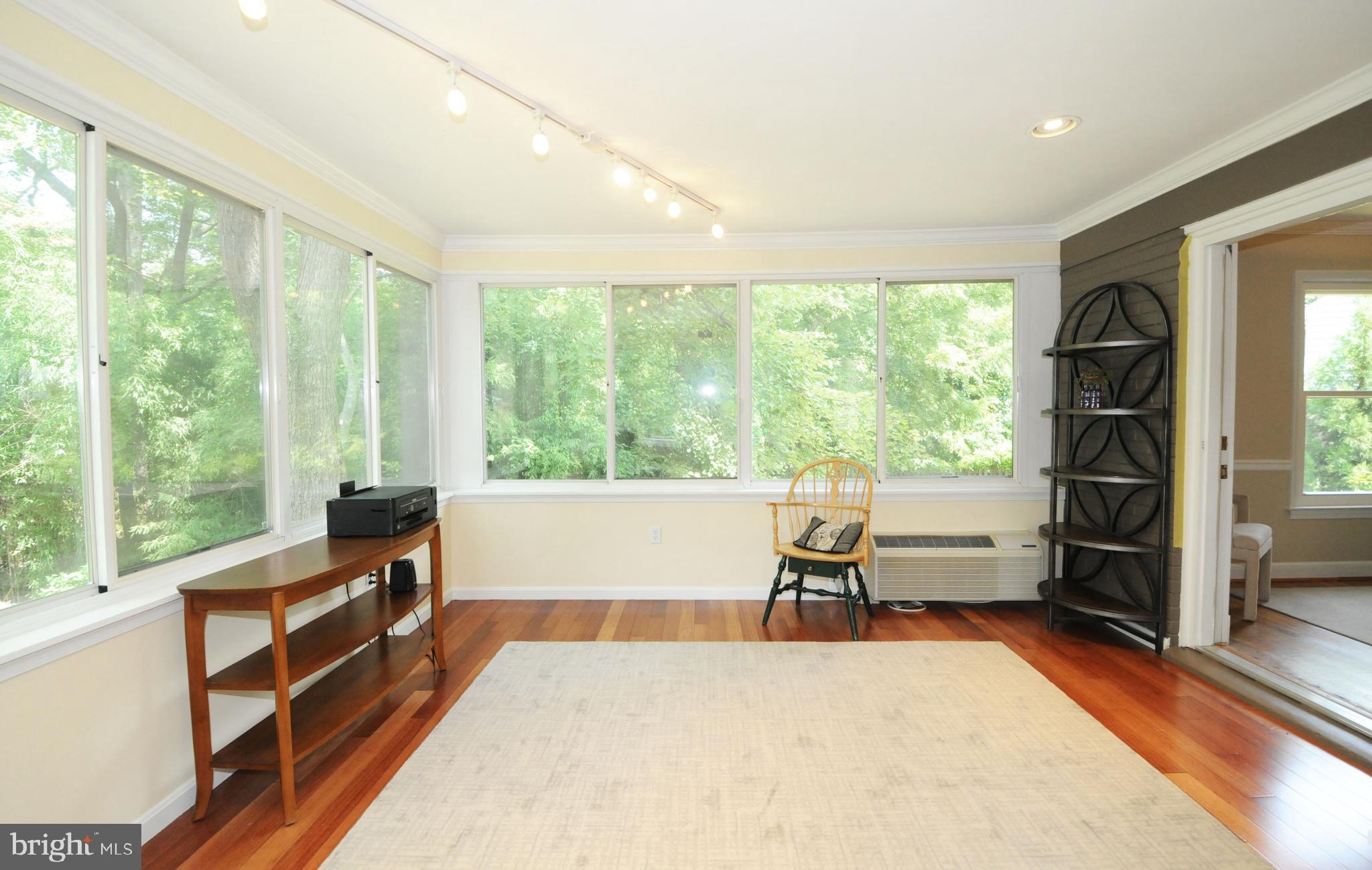 7821 Elba Road Alexandria, VA 22306 - Photo 14 of 54 SUNROOM TRACK LIGHTS & SEPARATE HVAC