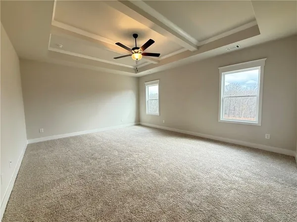 a front view of a building