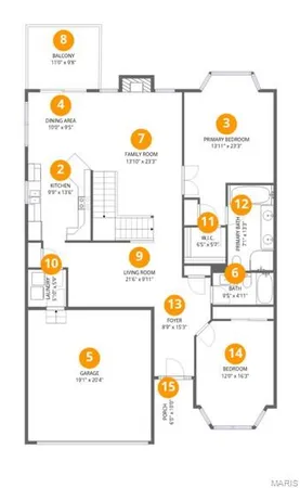$540,000 | 197 Woodland Pl Court, St. Charles, MO 63303