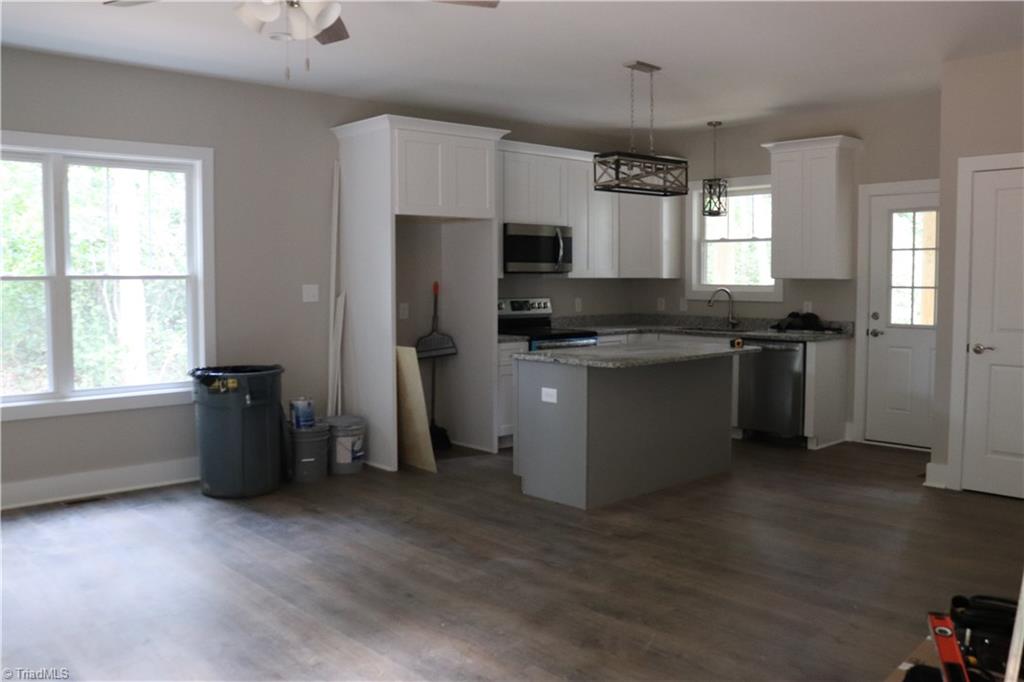 7323 McBane Mill Road Graham, NC 27253 - Photo 7 of 26 Kit/DR View w/LVP floors