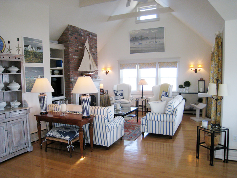 26 Old Tom Nevers Road Nantucket, MA 02554 - Photo 3 of 22 a living room with furniture and a large window