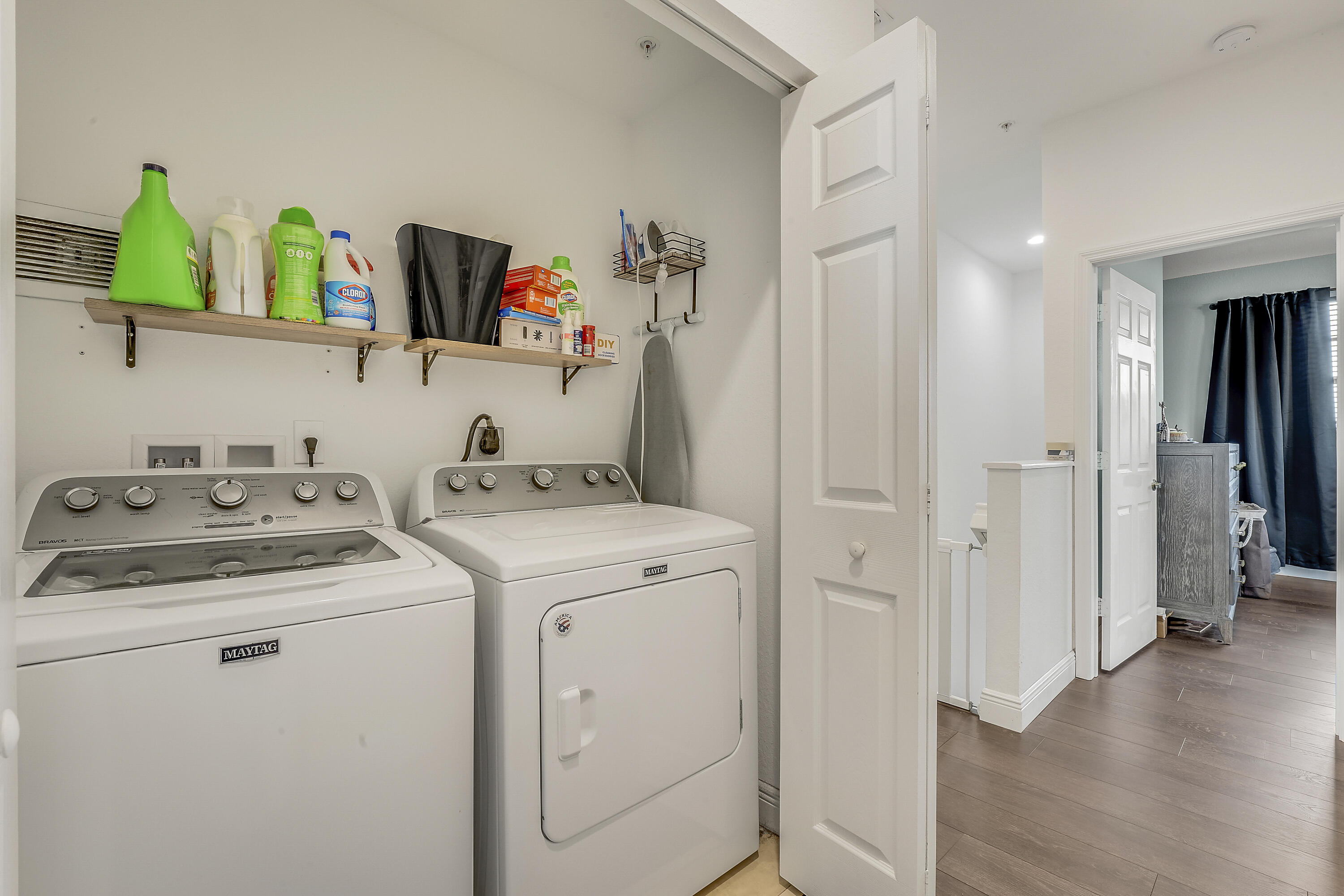2900 Southwest 119th Way Miramar, FL 33025 - Photo 32 of 37 a view of storage and utility room with a washer and dryer